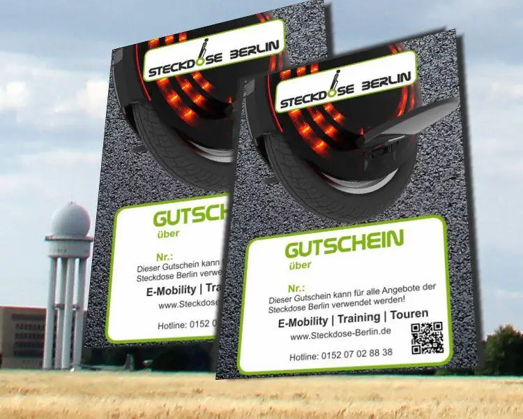 Gutscheine::WEGEN WARTUNG VORÜBERGEHEND OFFLINE<br />Verschenken Sie E-Mobility als Erlebnis! emobility gutscheine berlin